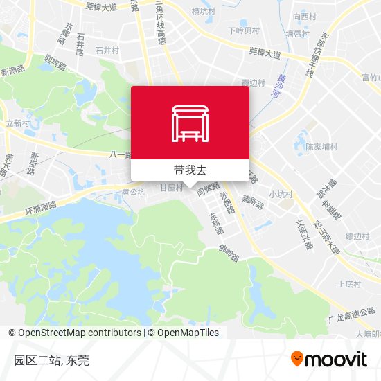 园区二站地图