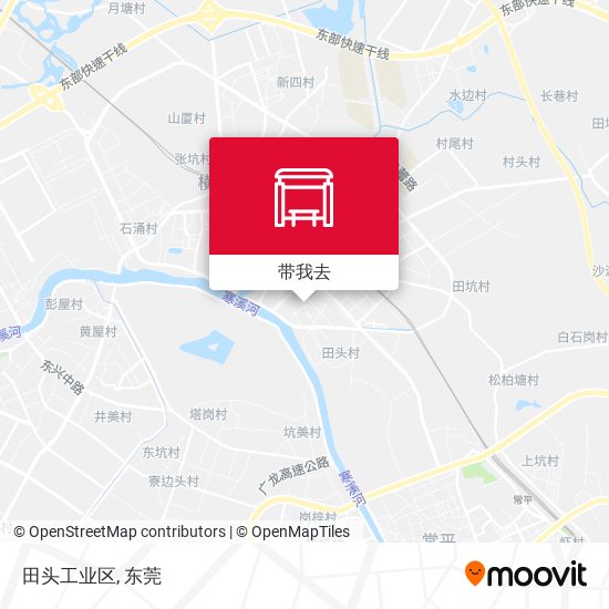 田头工业区地图