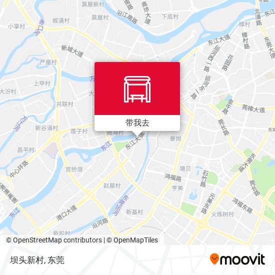 坝头新村地图