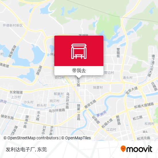 发利达电子厂地图