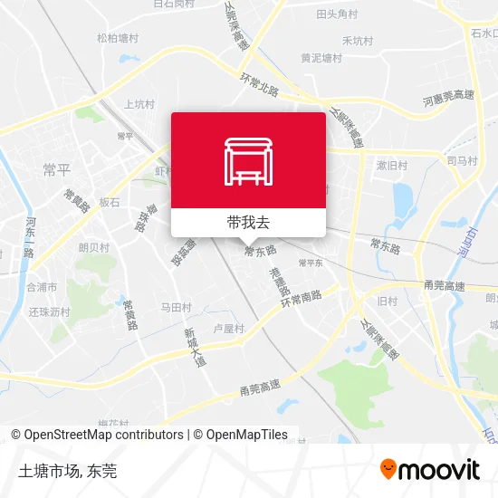 土塘市场地图
