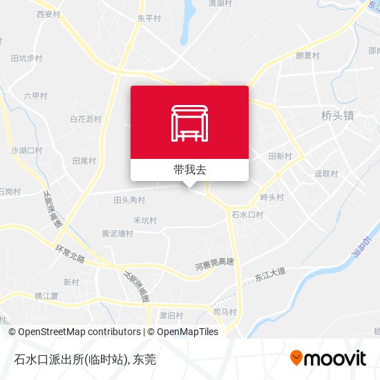 石水口派出所(临时站)地图