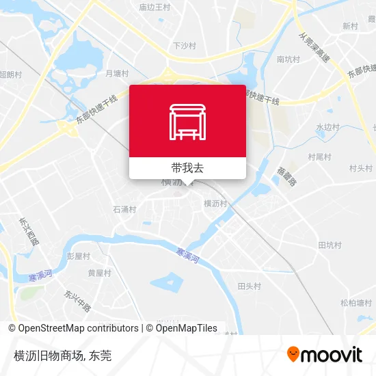 横沥旧物商场地图