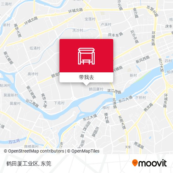 鹤田厦工业区地图