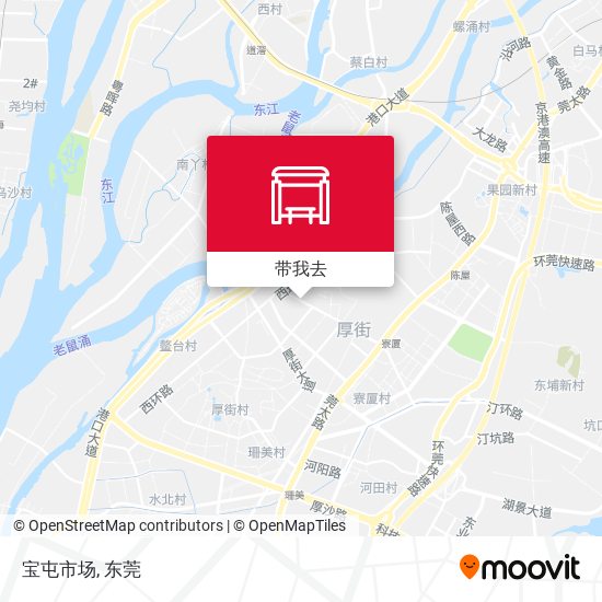 宝屯市场地图