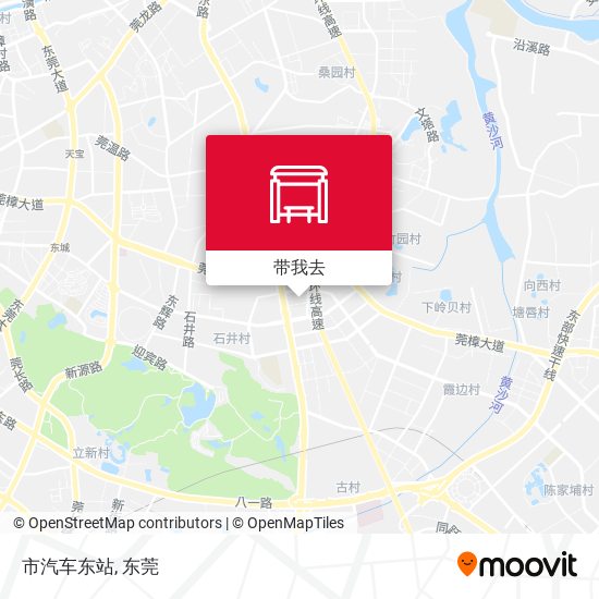 市汽车东站地图