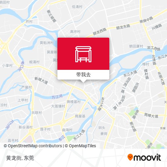 黄龙街地图