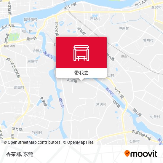 香茶郡地图