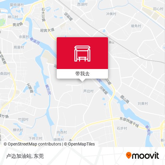 卢边加油站地图