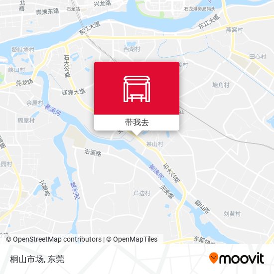 桐山市场地图