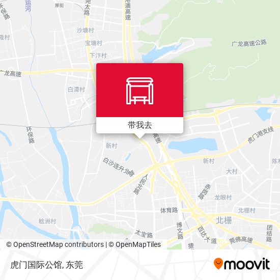 虎门国际公馆地图