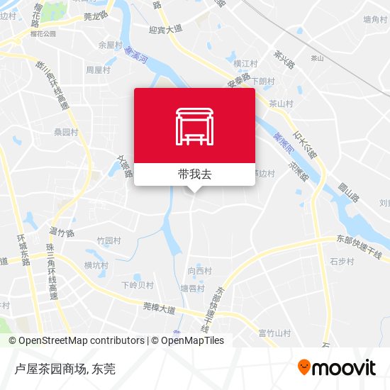 卢屋茶园商场地图