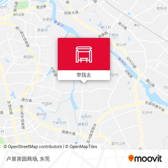 卢屋茶园商场地图