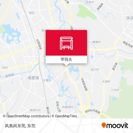 凤凰岗东莞地图