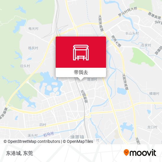 东港城地图
