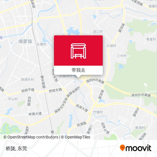 桥陇地图