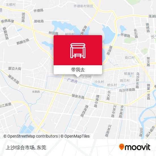 上沙综合市场地图