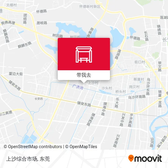上沙综合市场地图