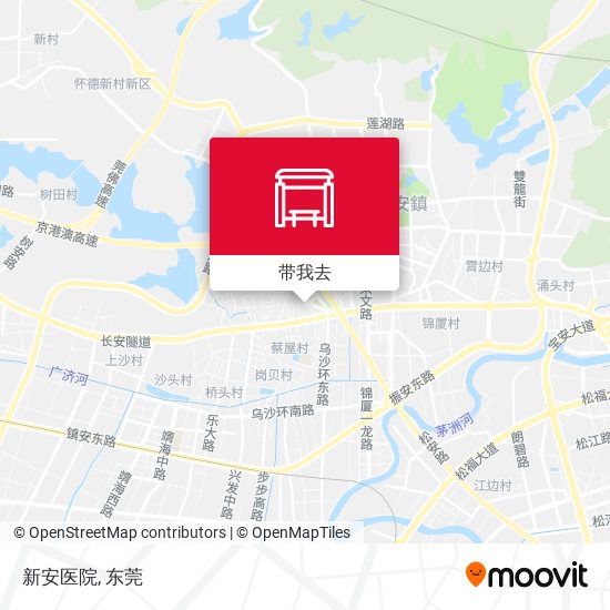 新安医院地图