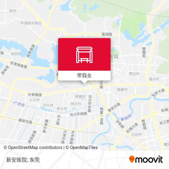 新安医院地图