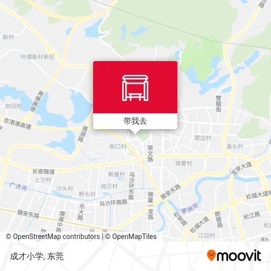 成才小学地图