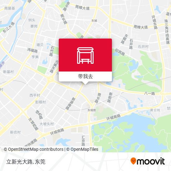 立新光大路地图