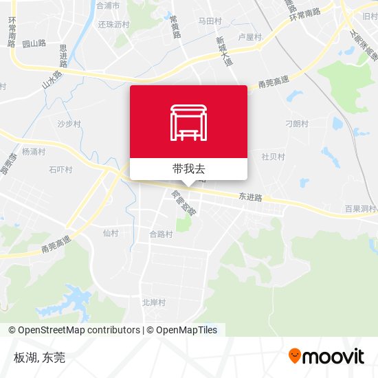 板湖地图