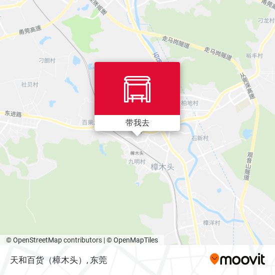 天和百货（樟木头）地图