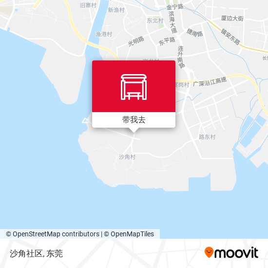 沙角社区地图