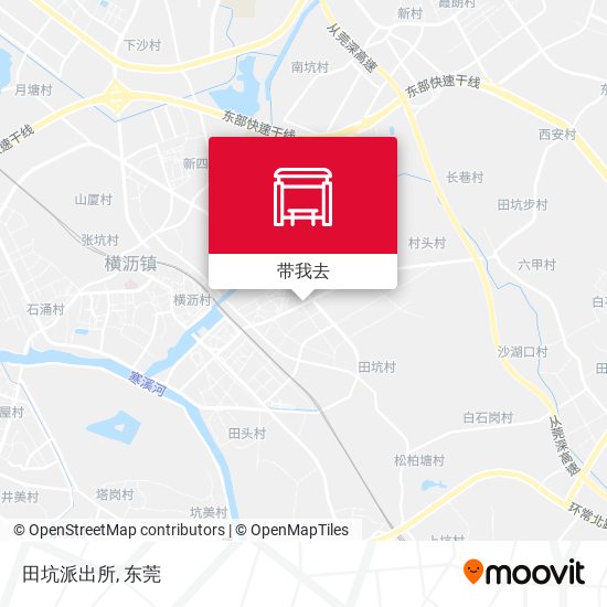 田坑派出所地图