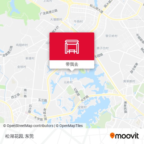 松湖花园地图