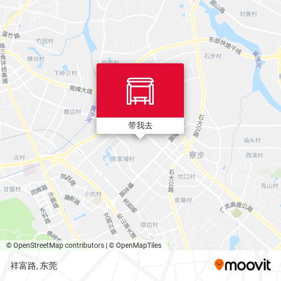 祥富路地图