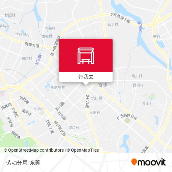 劳动分局地图