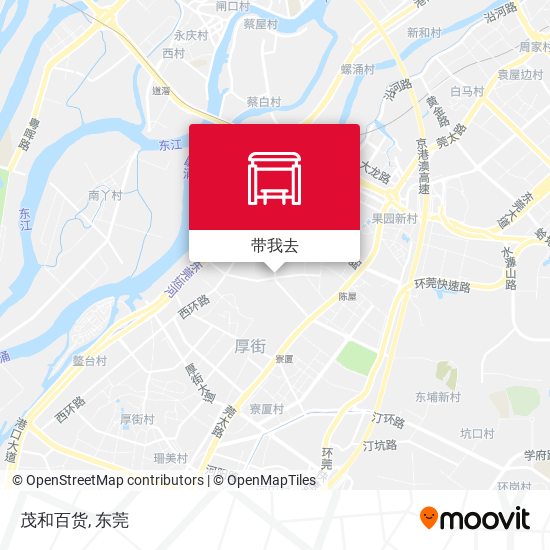 茂和百货地图