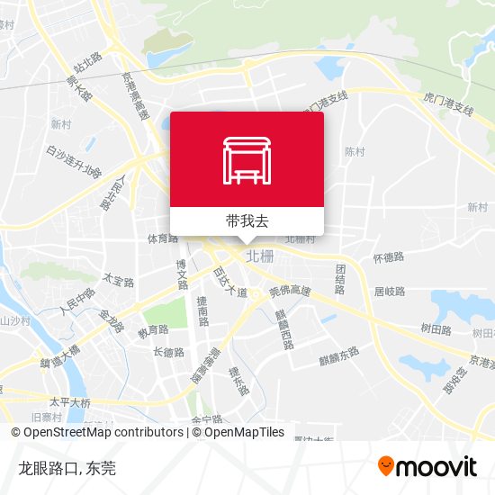 龙眼路口地图