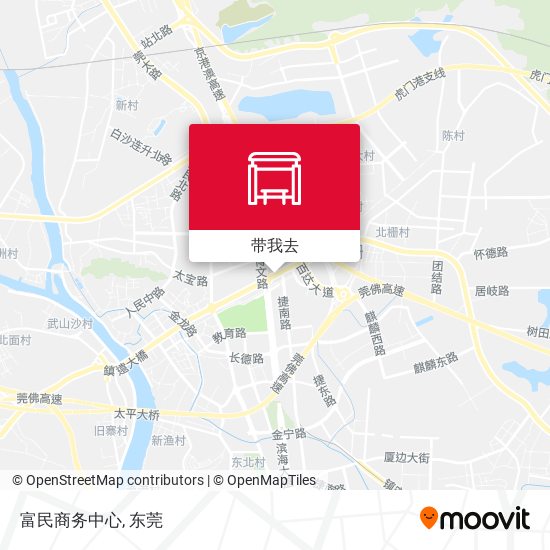 富民商务中心地图