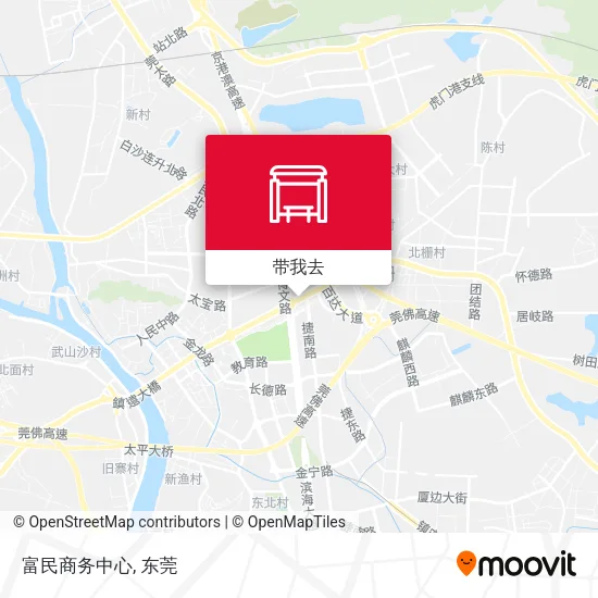 富民商务中心地图