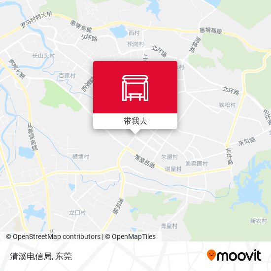 清溪电信局地图