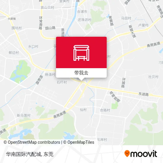 华南国际汽配城地图