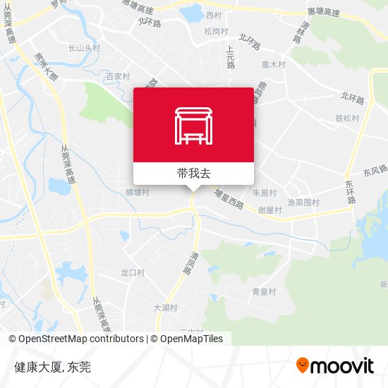 健康大厦地图
