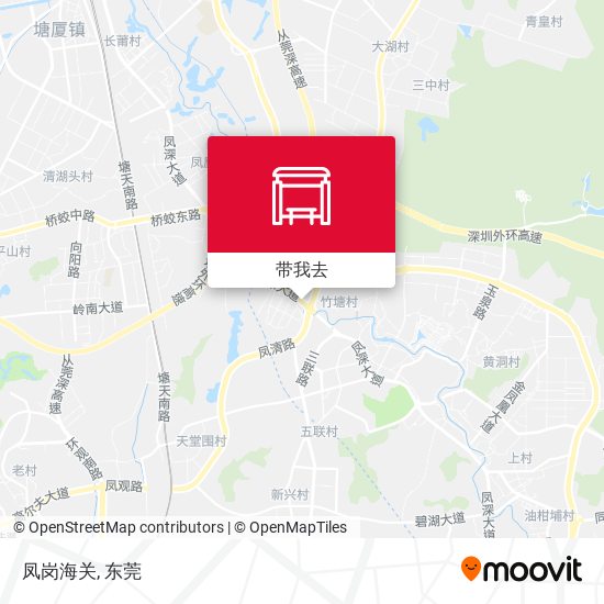 凤岗海关地图