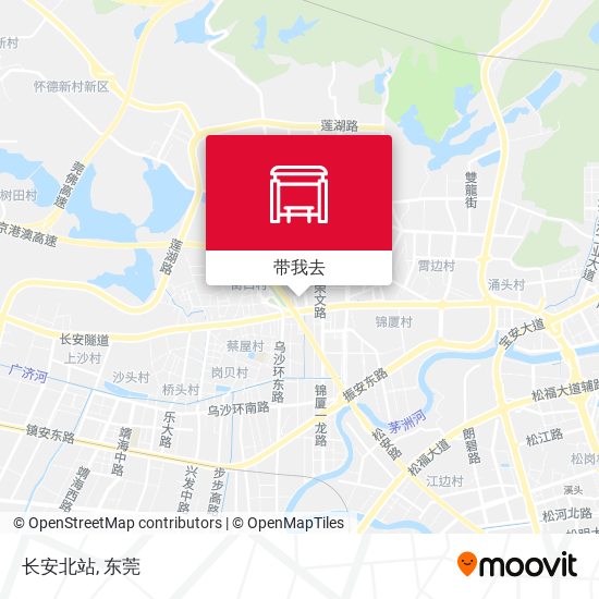 长安北站地图