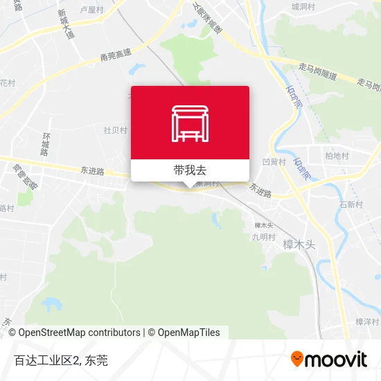 百达工业区2地图