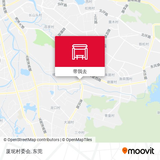 厦坭村委会地图