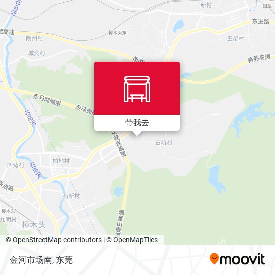 金河市场南地图