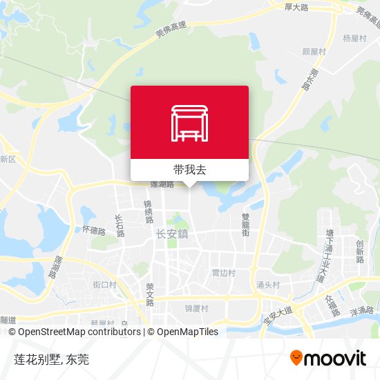 莲花别墅地图