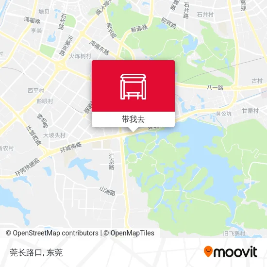 莞长路口地图