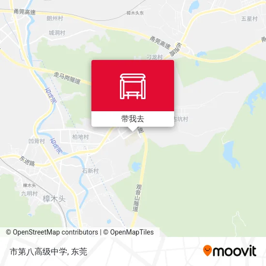 市第八高级中学地图