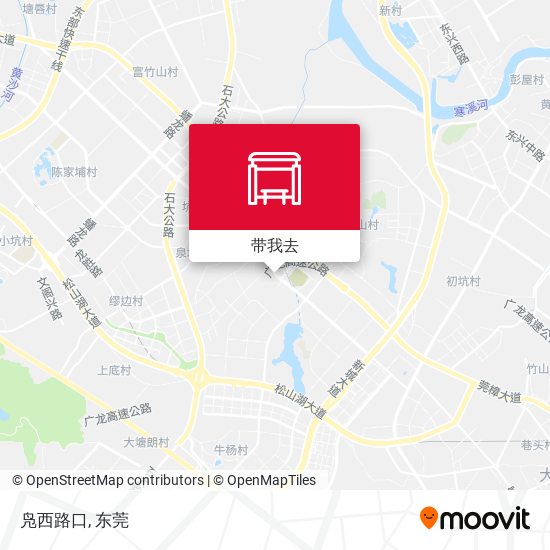 凫西路口地图