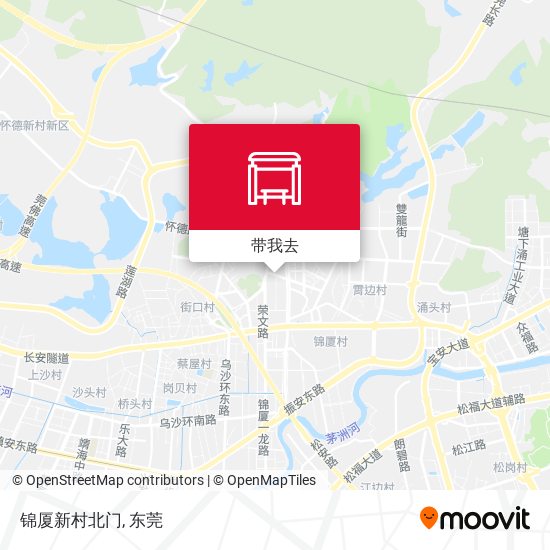 锦厦新村北门地图
